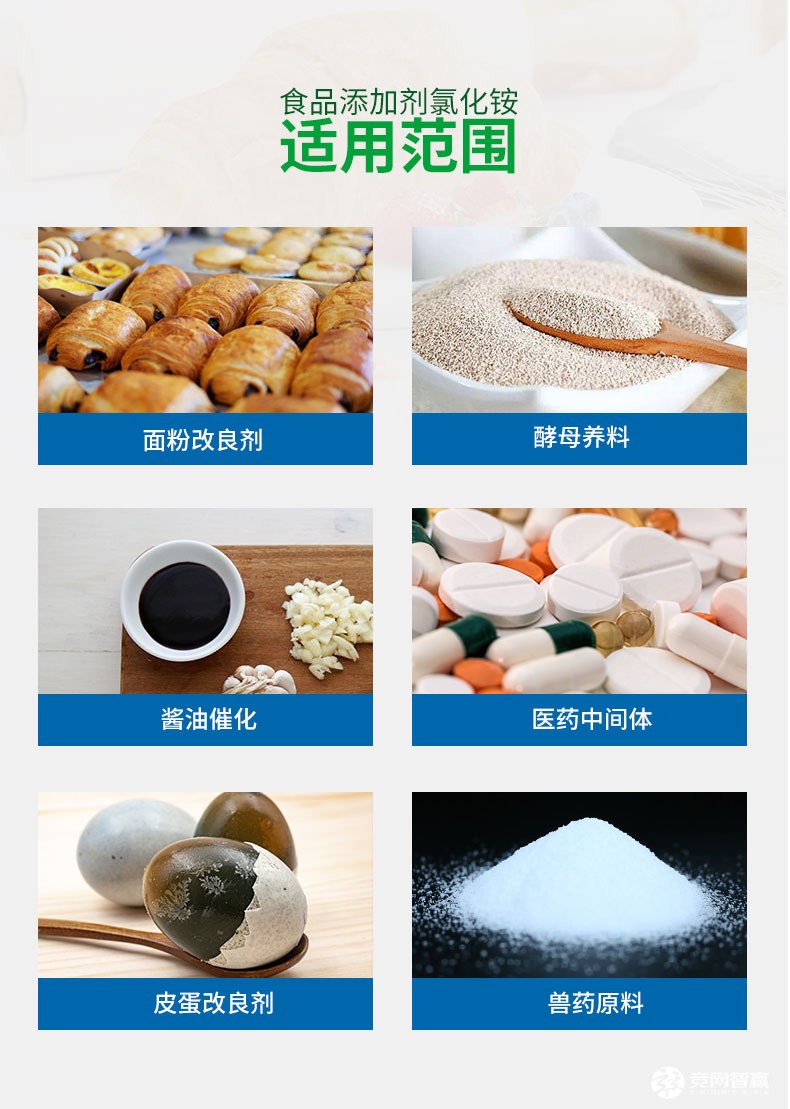 食品添加劑氯化銨 食品添加劑氯化銨
