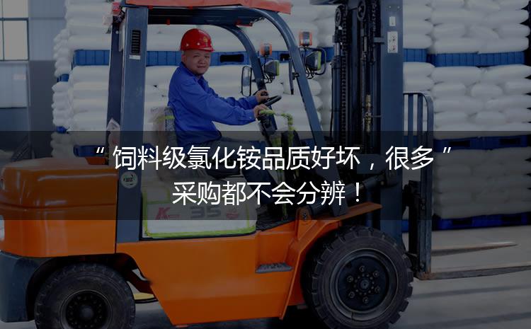 飼料級氯化銨品質(zhì)好壞，很多采購都不會分辨！